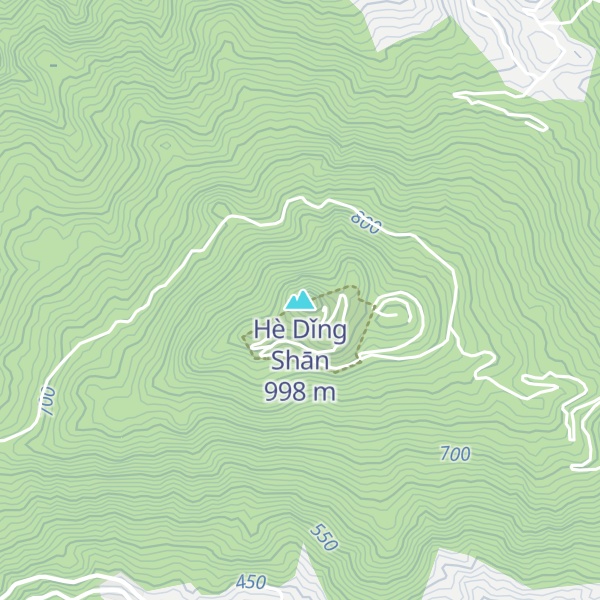 Map of Hè Dǐng Shān