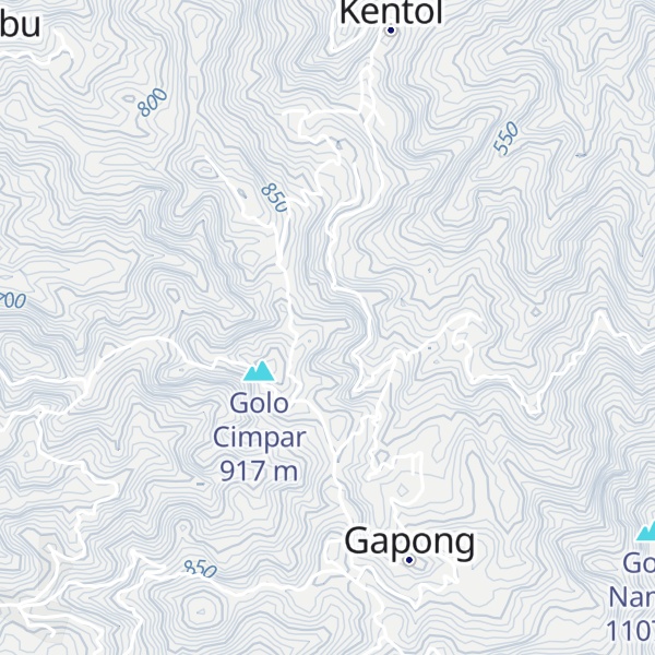 Map of Golo Kangke