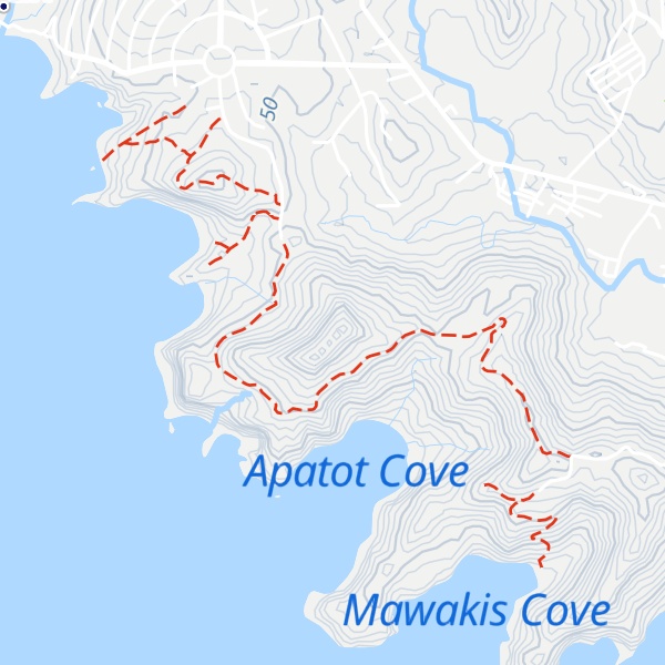 Map of Mount Pucot