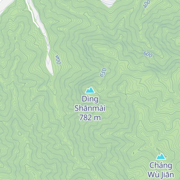 Map of Dìng Shānmài
