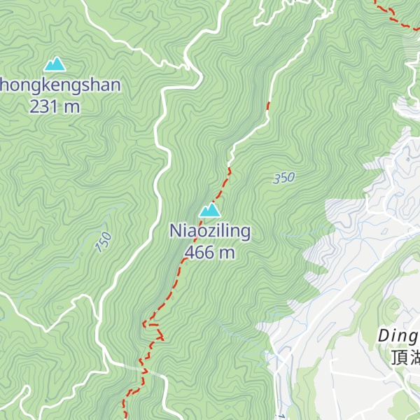 Map of Niaoziling