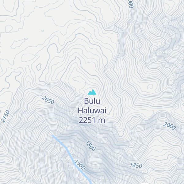 Map of Bulu Haluwai