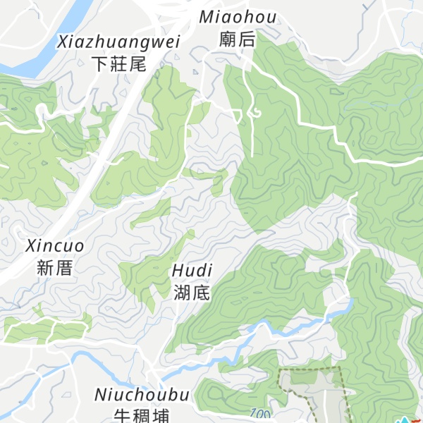 Map of Shijiuyangshan