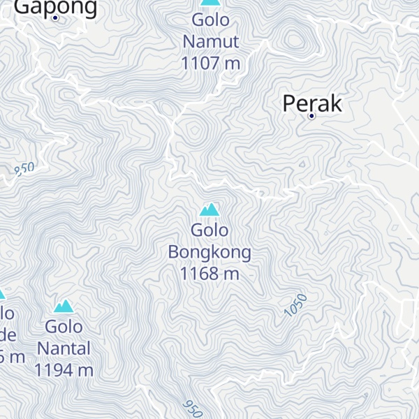 Map of Golo Bongkong