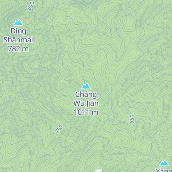 Map of Cháng Wù Jiān