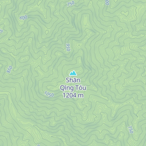 Map of Shān Qīng Tóu