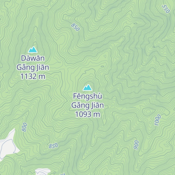 Map of Fēngshù Gǎng Jiān