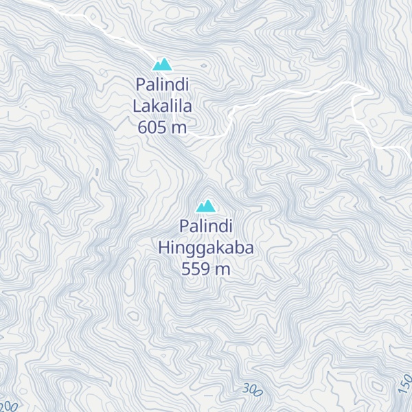 Map of Palindi Hinggakaba