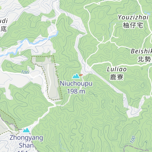 Map of Niuchoupu
