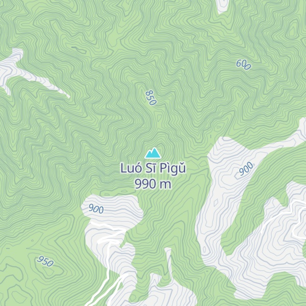 Map of Luó Sī Pìgǔ