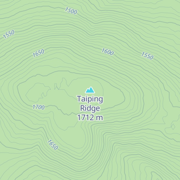 Map of Taiping Ridge