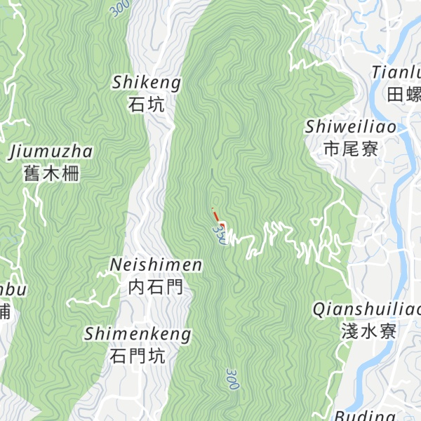 Map of Jìnshuǐ Liáo Shān