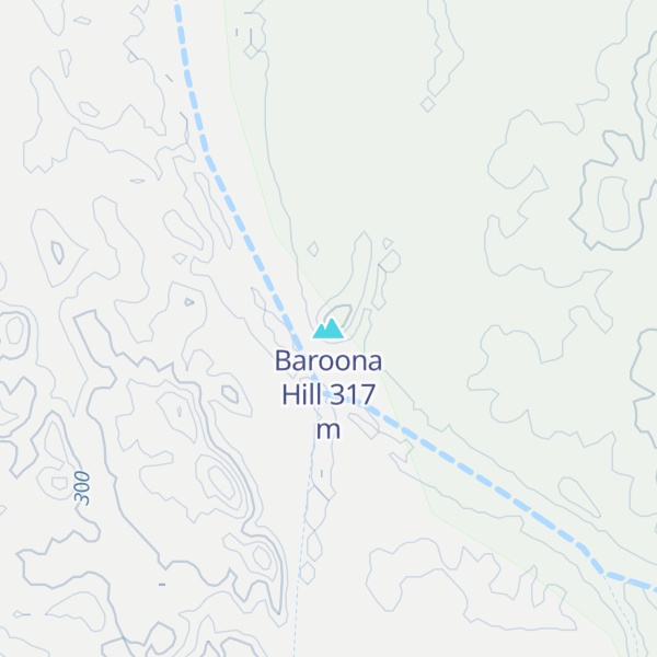 Map of Baroona Hill