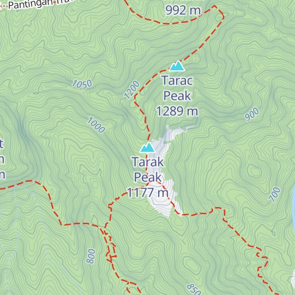 Map of Tarak Peak