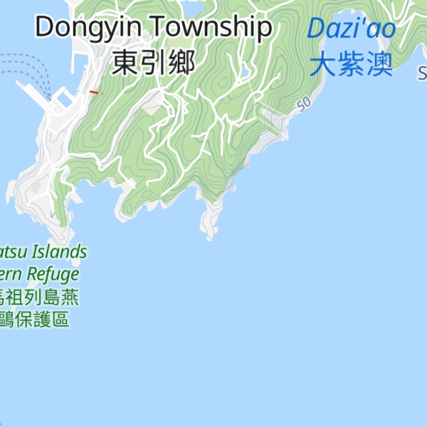 Map of Chángcháng Bí