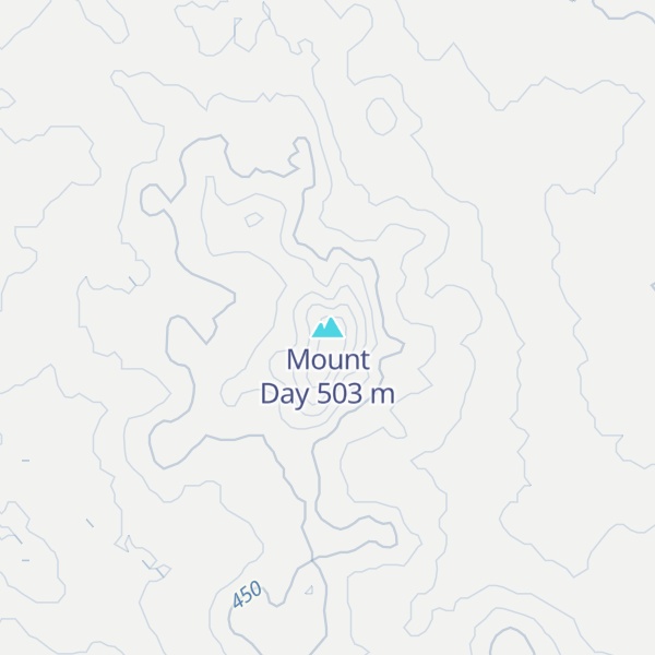 Map of Mount Day