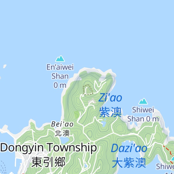 Map of Enaiweishan