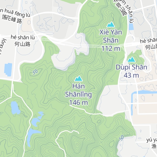 Map of Hán Shānlǐng