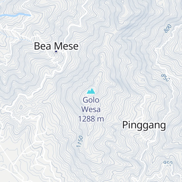 Map of Golo Wesa