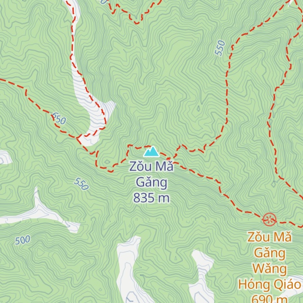 Map of Zǒu Mǎ Gǎng