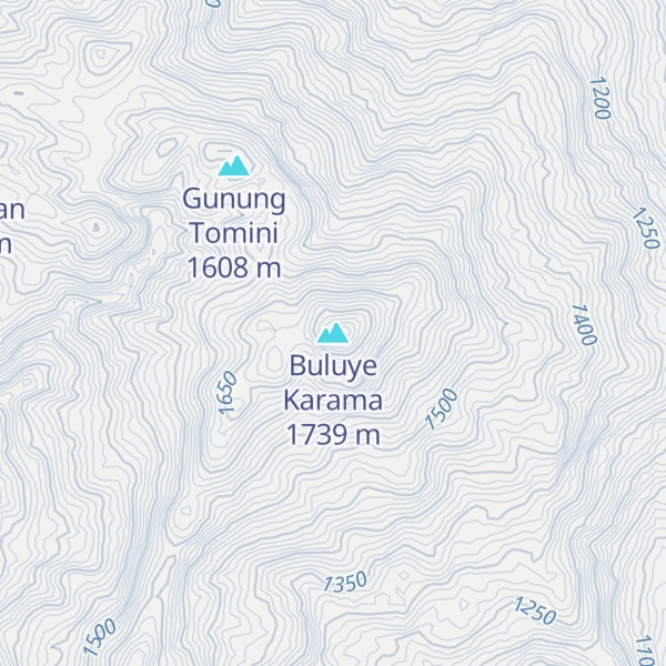 Map of Buluye Karama