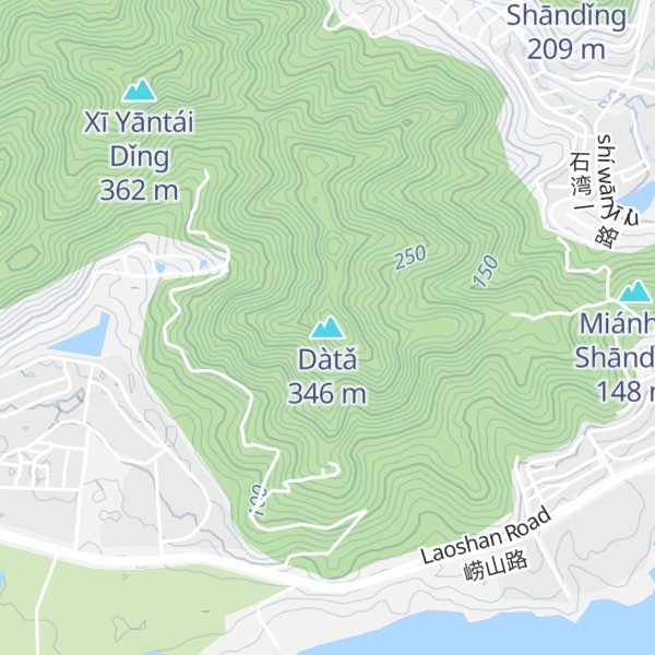 Map of Dàtǎ