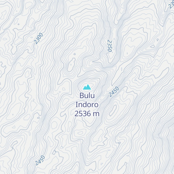 Map of Bulu Indoro