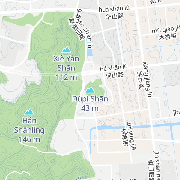 Map of Dùpí Shān