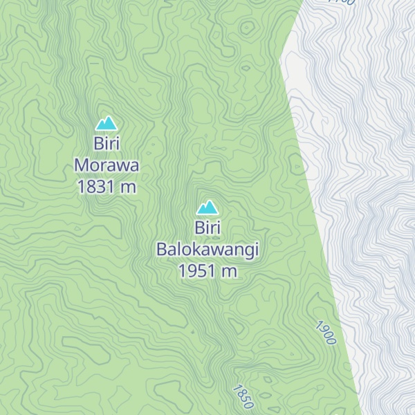 Map of Biri Balokawangi