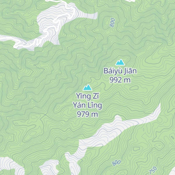Map of Yīng Zǐ Yán Lǐng