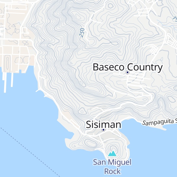 Map of Gorda Peak
