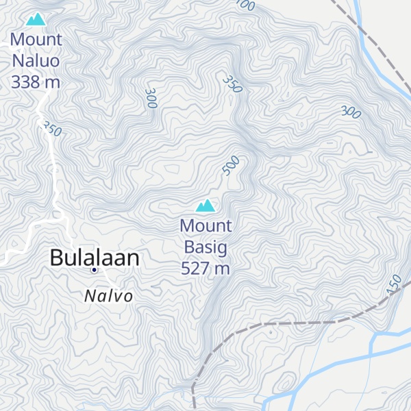 Map of Mount Basig