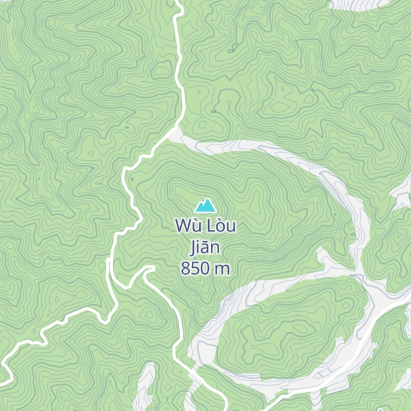 Map of Wù Lòu Jiān