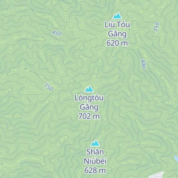 Map of Lóngtóu Gǎng