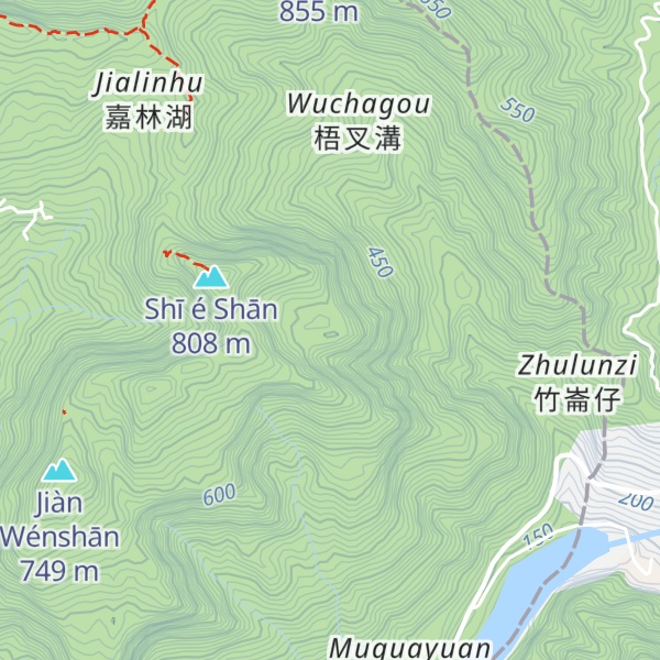 Map of Wén Róng Shān