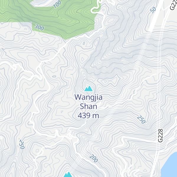 Map of Wangjia Shan