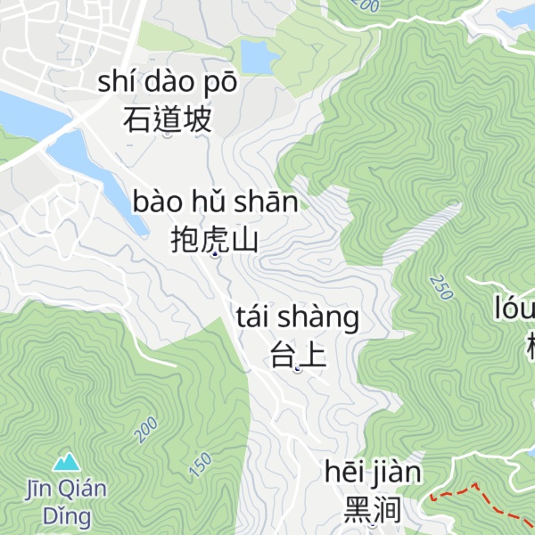 Map of Bào Hǔ Shān