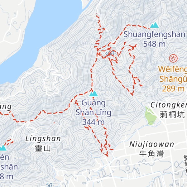 Map of Guǎng Shàn Lǐng