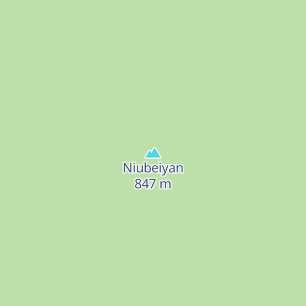 Map of Niubeiyan