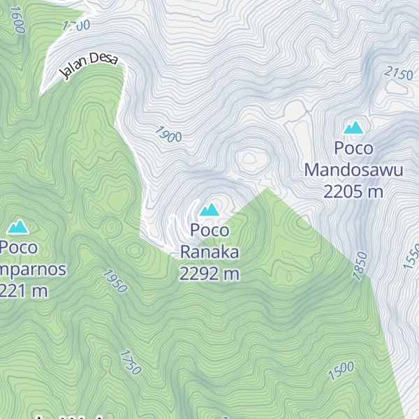 Map of Poco Ranaka