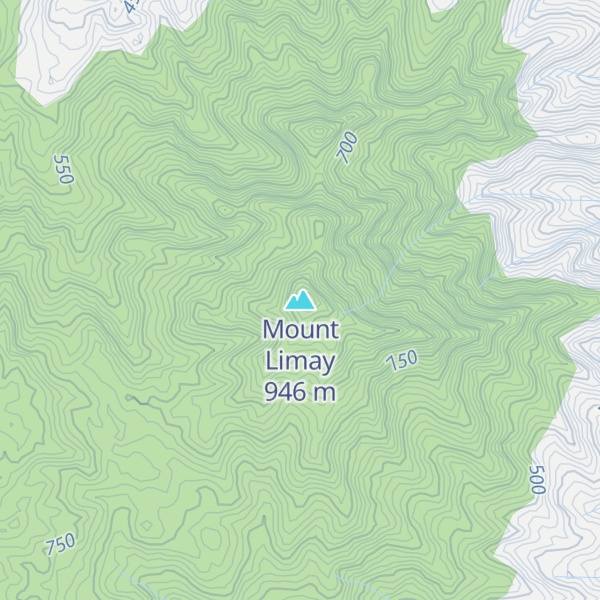 Map of Mount Limay