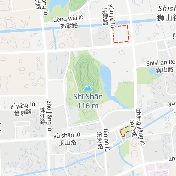 Map of Shī Shān