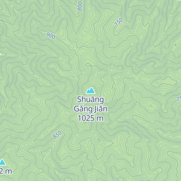 Map of Shuāng Gǎng Jiān