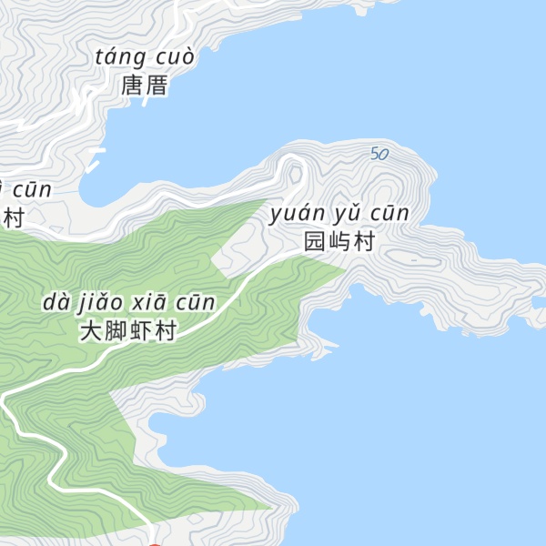 Map of Dōu Fēng Yá Mínsù