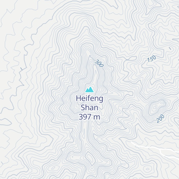 Map of Heifeng Shan