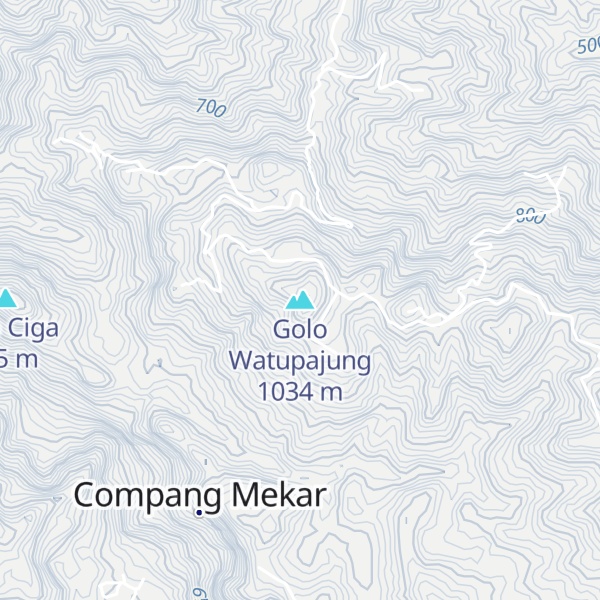 Map of Golo Watupajung