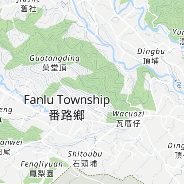 Map of Cài Gōng Diàn Shān