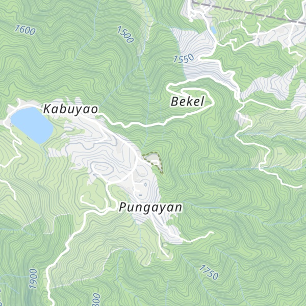 Map of Mount Kabuyao