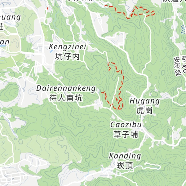 Map of Kengzineishan