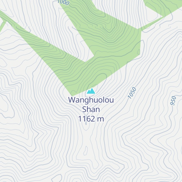 Map of Wanghuolou Shan